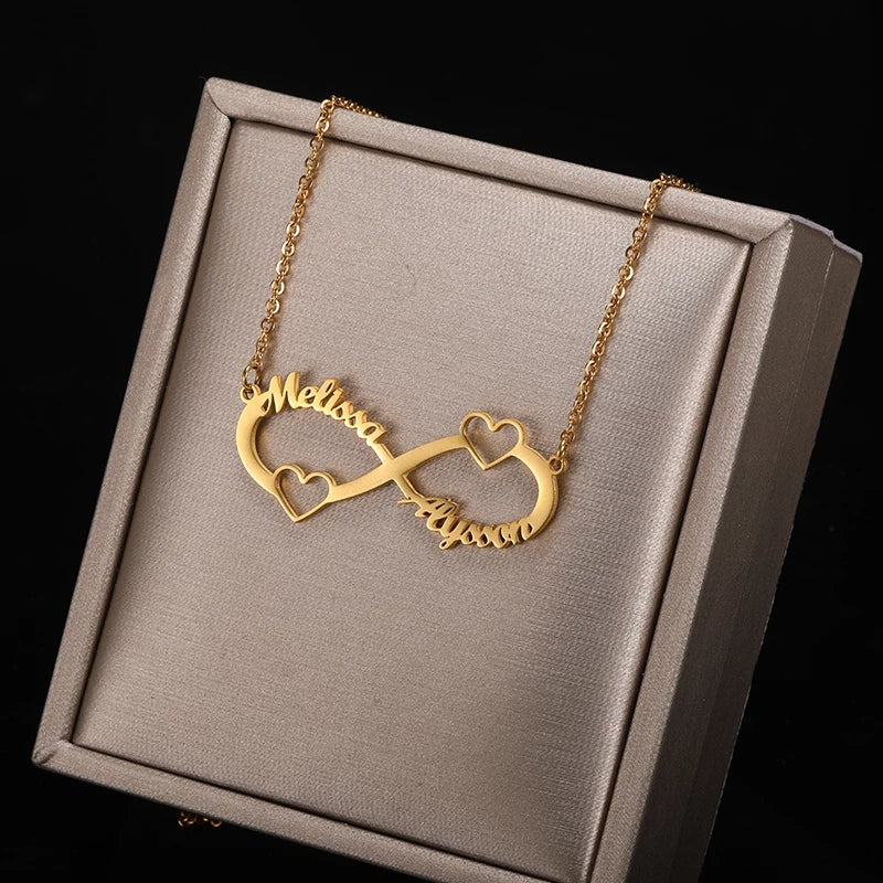 Infinity Names Necklace