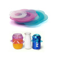 Flower-shaped silicone stretch lids(Pack of 3 Different Sizes)