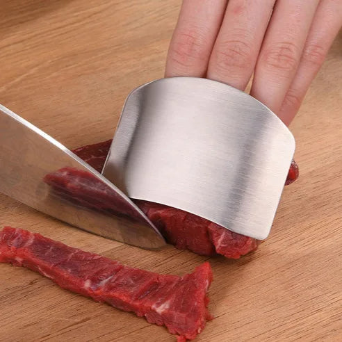 Stainless steel finger guard