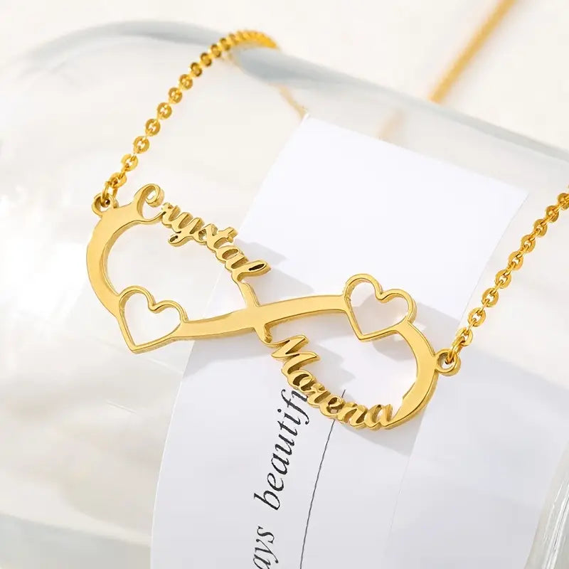 Infinity Names Necklace