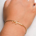 Simple Name Bracelet