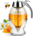 No-drip Honey and Syrup Dispenser