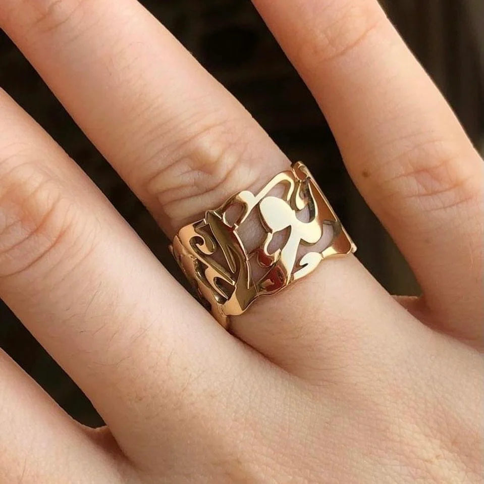 Arabic Calligraphy Ring