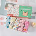 5-Piece "Cute Cat" Cotton Underwear Set - Whimsical Gift Boxed