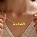 Double Heart Necklace
