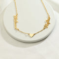 Two Names One Heart Necklace